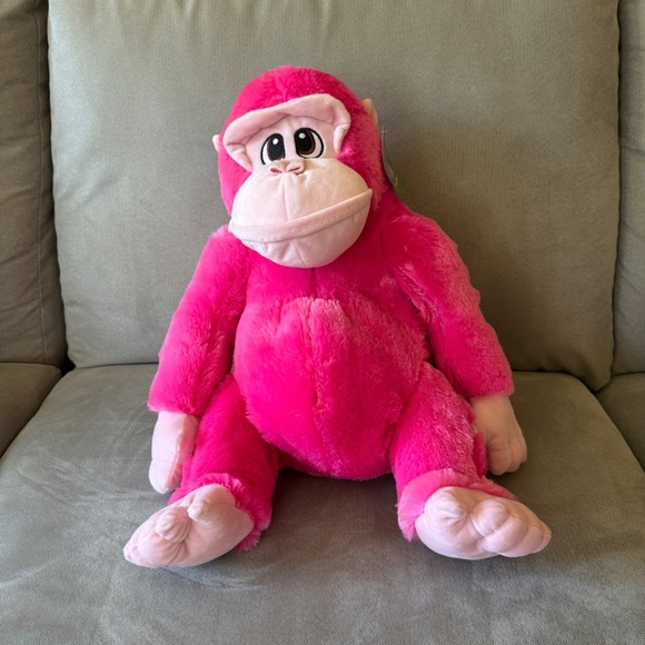 Calplush Amusement Pink Gorilla Monkey Stuffed Animal Plush Toy - Picture 1 of 10